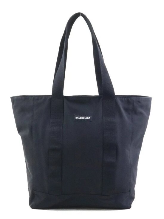 Balenciaga Handbags - Auth BALENCIAGA Shoulder Bag Tote Bag Black Nylon
